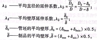 道次平均延伸系數
